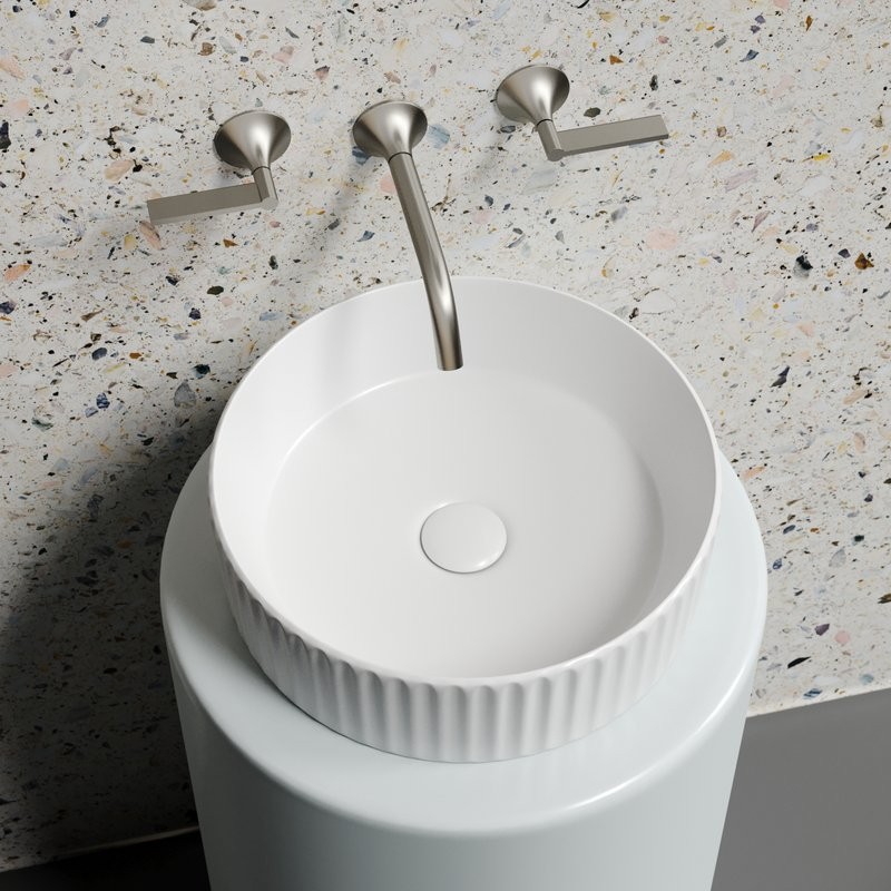 Накладная раковина Ceramicanova Element CN6057MW белая матовая