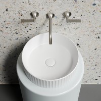 Накладная раковина Ceramicanova Element CN6057MW белая матовая