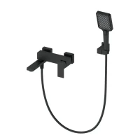 Смеситель для ванны с душем Wonzon & Woghand WW-88639016-MB матовый черный Смеситель для ванны с душем Wonzon & Woghand WW-88639016-MB матовый черный