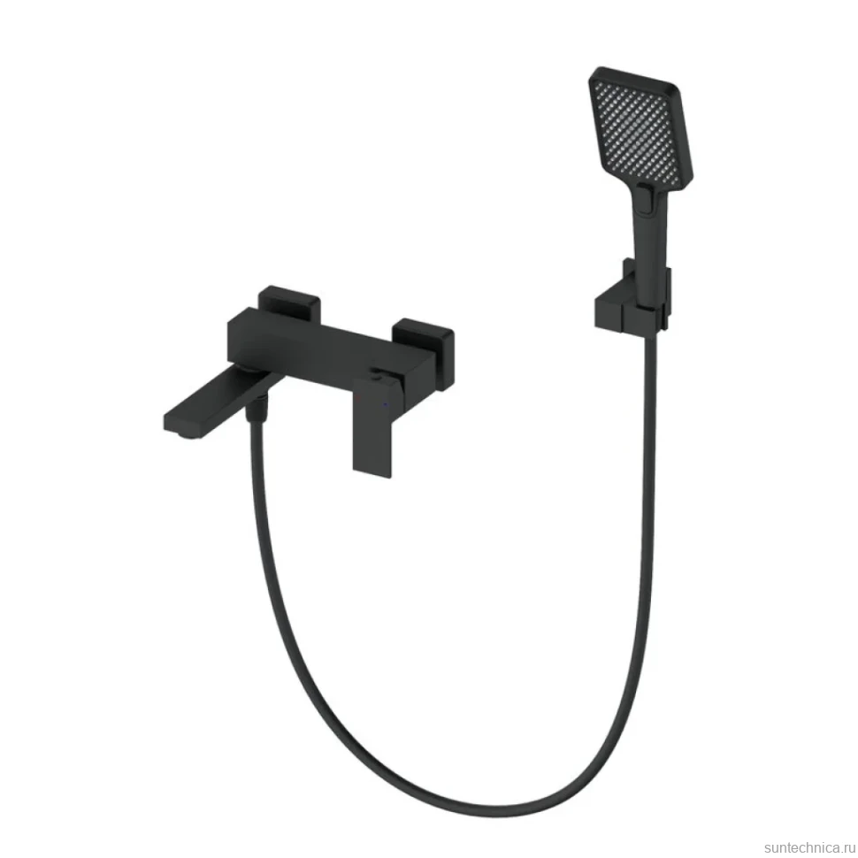 Смеситель для ванны с душем Wonzon & Woghand WW-88639016-MB матовый черный