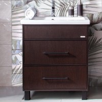 Тумба с раковиной Бриклаер Чили 70 венге С