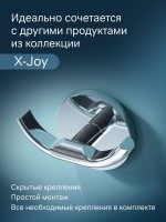 Крючок AM.PM X-Joy A85A35600 хром, на шурупах Крючок AM.PM X-Joy A85A35600 хром, на шурупах