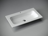 Тумба с раковиной Sancos Folk 80 grey soft