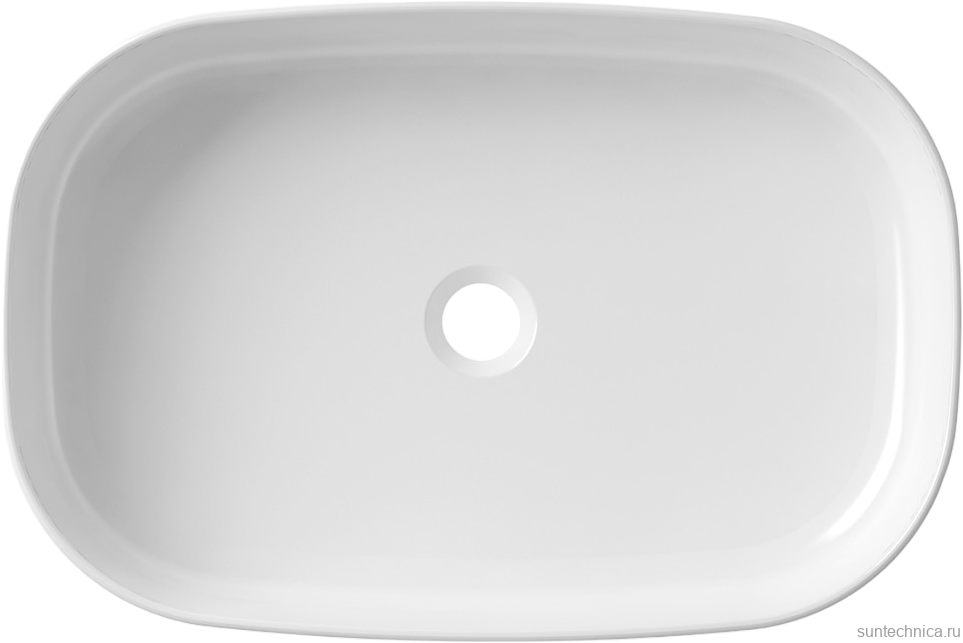 Комплект Накладная раковина Lavinia Boho Bathroom Sink Slim 33311003 + Донный клапан Wellsee Drainage System 182138000 матовый белый + Сифон 182108000 белый