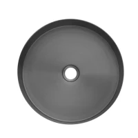 Накладная раковина AltroBagno Costoso 001006 MtGr 40 оружейная сталь, круглая, нержавеющая сталь