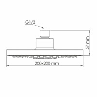 Душевой комплект Смеситель Wasserkraft Aller 10671 С ВНУТРЕННЕЙ ЧАСТЬЮ + Гарнитур A145 + Подключение A089 + Душ A028 + Кронштейн A090 + Излив A091 для ванны