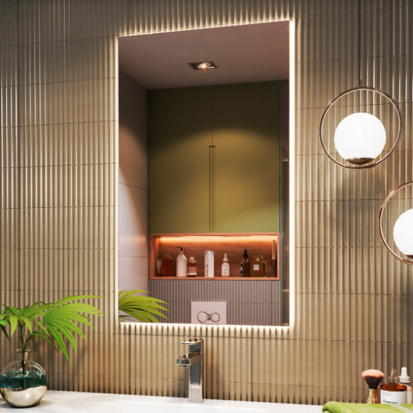 Зеркало Vigo Quadro Comfort 60 с подсветкой