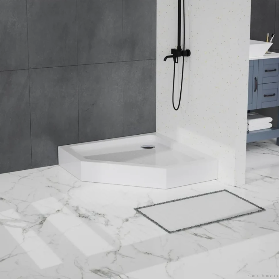 Поддон для душа BelBagno TRAY-BB-P-90-15-W