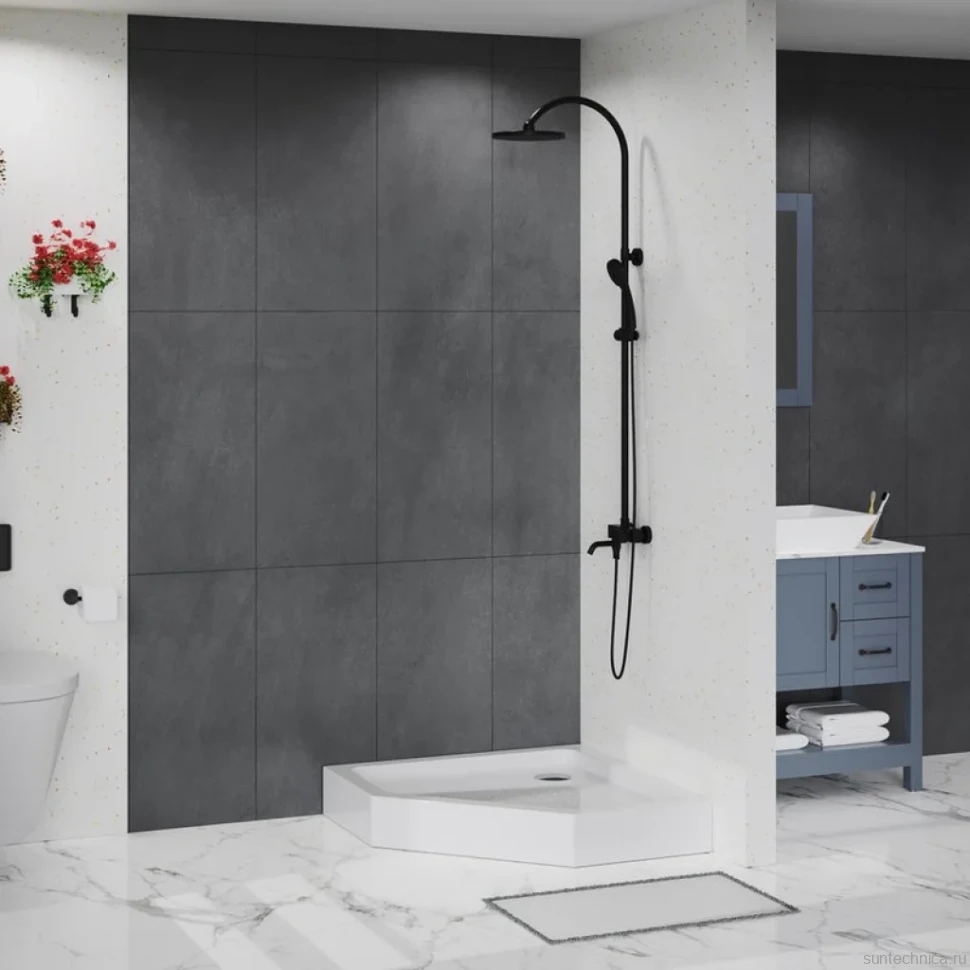 Поддон для душа BelBagno TRAY-BB-P-90-15-W