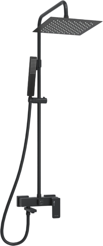 Душевая стойка Wasserkraft Abens 2000 A277.255.218.BM черная