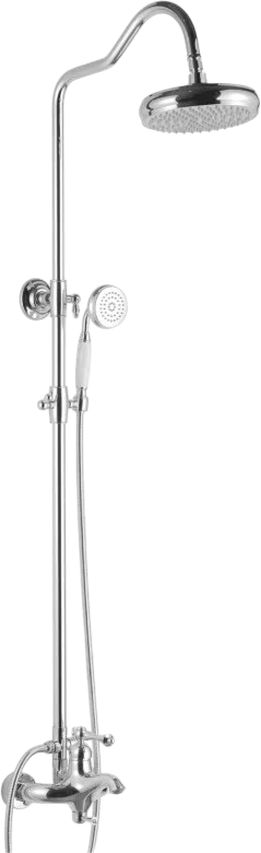 Душевая стойка Rose R0136 хром