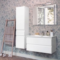 Мебель для ванной комнаты Jacob Delafon Madeleine 80 белый матовый