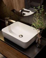 Смеситель для раковины высокий металл Gun Metal, AQUAme Como AQM6514GM Смеситель для раковины высокий металл Gun Metal, AQUAme Como AQM6514GM