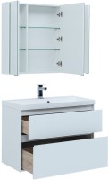 Мебель для ванной комнаты Aquanet Гласс 90