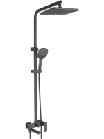 Душевая стойка Rose R2836H черная Душевая стойка Rose R2836H черная