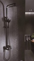 Душевая стойка Rose R2836H черная