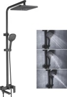 Душевая стойка Rose R2836H черная
