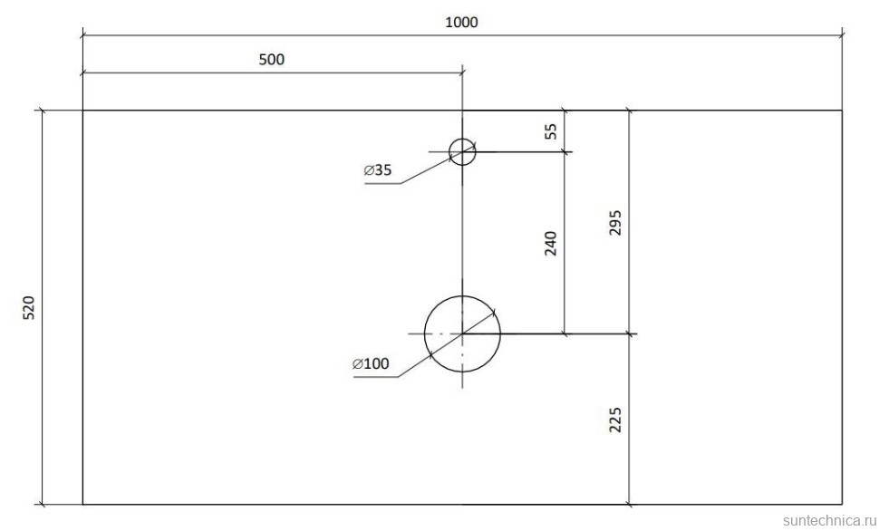 Мебель для ванной комнаты Raval Decent 100 антрацит, раковина 3050-112