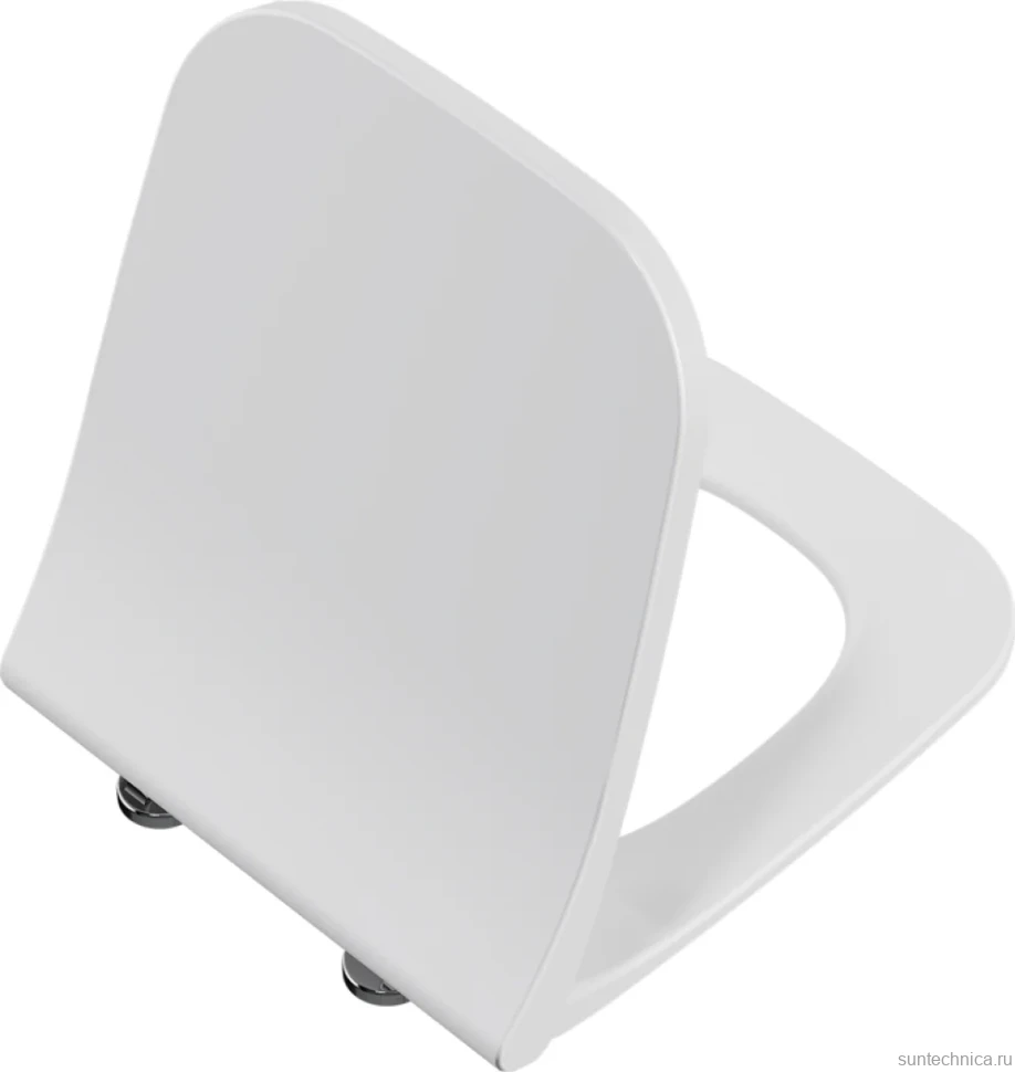 Комплект Унитаз подвесной VitrA Zentrum Square 7484B003-0075 безободковый + Крышка Integra Square 191-003-009 с микролифтом + Инсталляция TECE Base 9400413 4 в 1 с кнопкой смыва