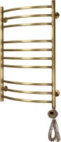Полотенцесушитель электрический Domoterm Калипсо П10 50x80, античная бронза, R