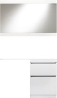 Тумба с раковиной Style Line Даллас 120 Люкс Plus напольная, белая, эмаль R