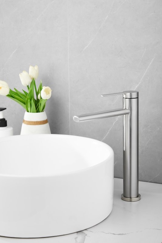 Смеситель для раковины BELZ B813 B11813-1 сатин