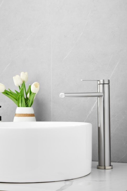 Смеситель для раковины BELZ B813 B11813-1 сатин