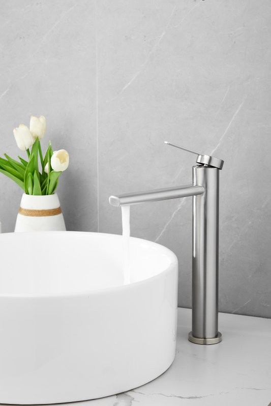 Смеситель для раковины BELZ B813 B11813-1 сатин