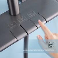 Душевая стойка Splenka S52 S52.24.09 графит Душевая стойка Splenka S52 S52.24.09 графит