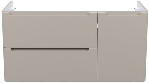 Мебель для ванной комнаты IDDIS Edifice 100 подвесная, капучино, раковина 0101000i28