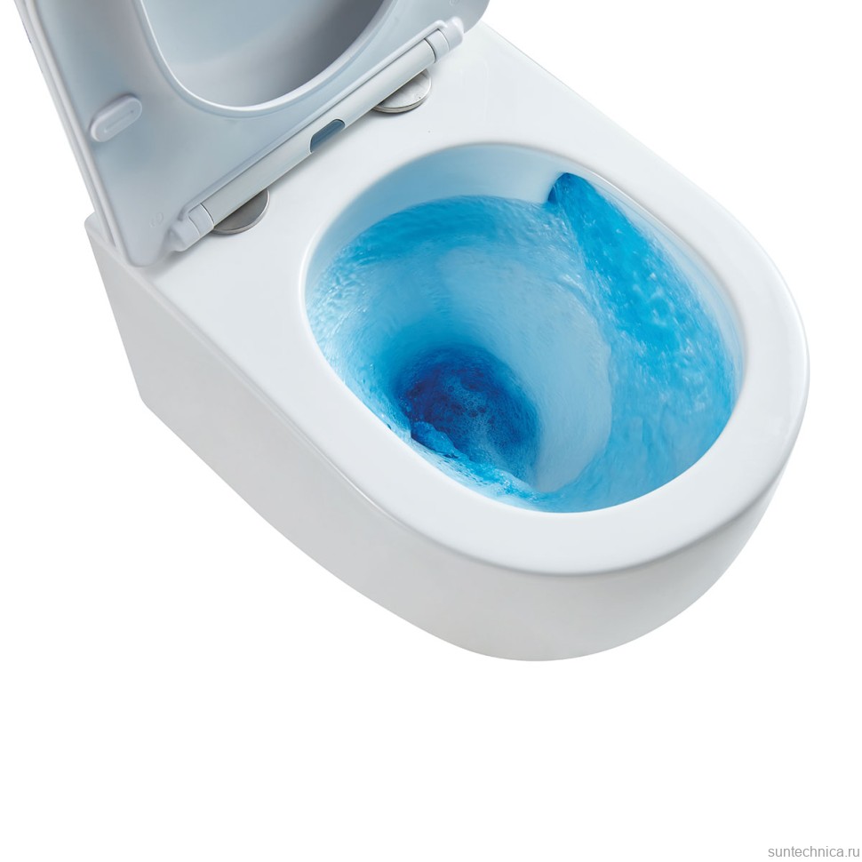 Унитаз подвесной Vincea Tornado Globo VT1-52T цвет белый, ультратонкое soft-close сиденье