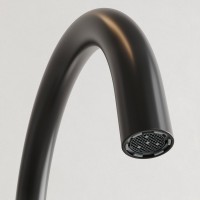 Смеситель для ванны напольный Sancos Etna, черный матовый, SC9009MB