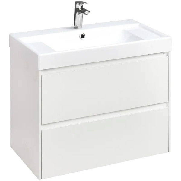 Тумба с раковиной Roca Ona 80 белая матовая