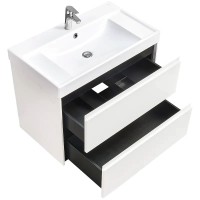 Тумба с раковиной Roca Ona 80 белая матовая Тумба с раковиной Roca Ona 80 белая матовая