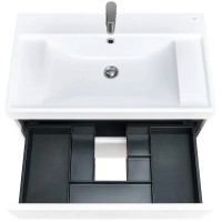 Тумба с раковиной Roca Ona 80 белая матовая Тумба с раковиной Roca Ona 80 белая матовая