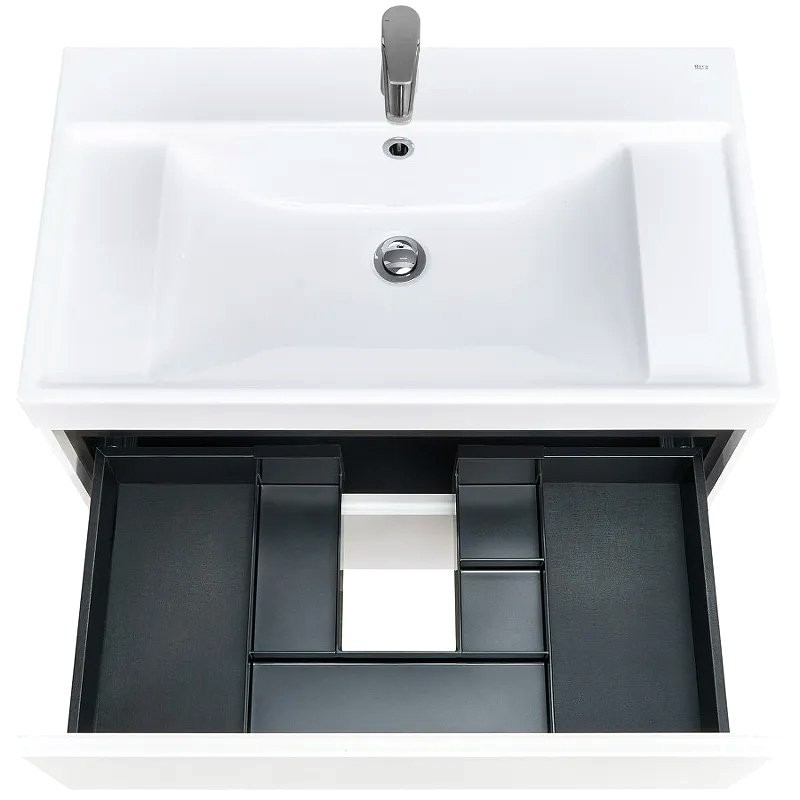 Тумба с раковиной Roca Ona 80 белая матовая