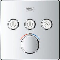 Термостатический смеситель встраиваемый Grohe Grohtherm SmartControl 29126000 С ВНУТРЕННЕЙ ЧАСТЬЮ, хром