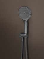 Комплект для ванной IDDIS Duna Душевой комплект IDDIS Duna DUNGMSTi68 С ВНУТРЕННЕЙ ЧАСТЬЮ + Смеситель для раковины DUNGM00i01, графит матовый