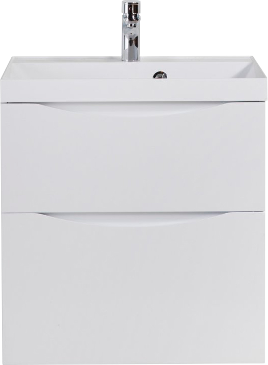 Тумба с раковиной BelBagno Marino H60 bianco lucido, 60 см