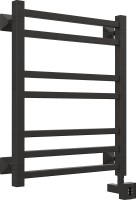 Полотенцесушитель электрический EWRIKA Кассандра Pg 60x50 R, черный матовый