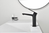 Смеситель для раковины Black&White Gravity 7109MB matt black