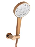 Душевой комплект Wonzon & Woghand Stick WW-88929010-RG С ВНУТРЕННЕЙ ЧАСТЬЮ, розовое золото