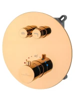 Душевой комплект Wonzon & Woghand Stick WW-88929010-RG С ВНУТРЕННЕЙ ЧАСТЬЮ, розовое золото