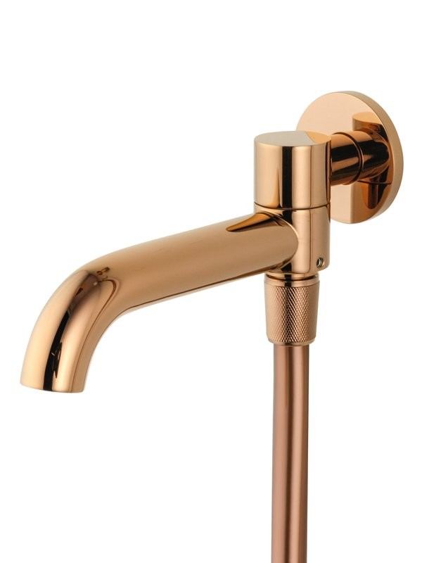 Душевой комплект Wonzon & Woghand Stick WW-88929010-RG С ВНУТРЕННЕЙ ЧАСТЬЮ, розовое золото