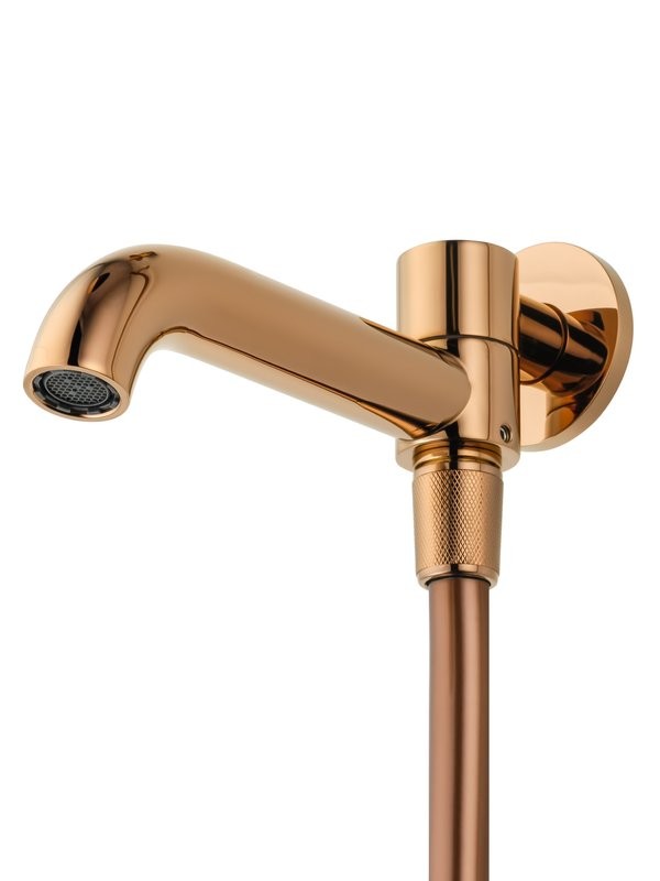 Душевой комплект Wonzon & Woghand Stick WW-88929010-RG С ВНУТРЕННЕЙ ЧАСТЬЮ, розовое золото