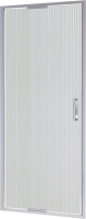 Душевая дверь в нишу RGW Stilvoll SV-05 80 см, профиль матовый хром, стекло ribbed