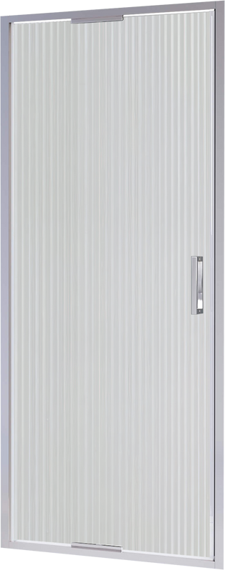 Душевая дверь в нишу RGW Stilvoll SV-05 80 см, профиль матовый хром, стекло ribbed