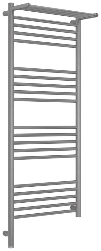 Полотенцесушитель электрический Сунержа Богема 3.1 071-6006-1250 130x55 см, подключение слева, сатин, лесенка, с полкой