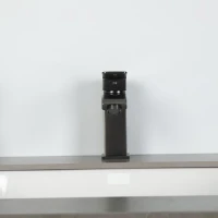 Смеситель для раковины Frap H76 F1076-9 оружейная сталь