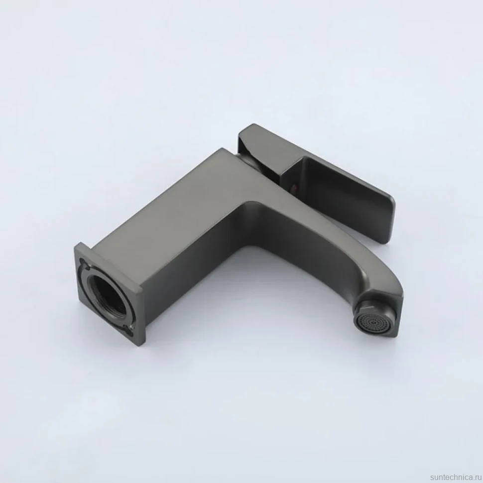 Смеситель для раковины Frap H76 F1076-9 оружейная сталь